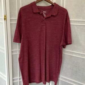 Mens Sonoma polo in a great red!